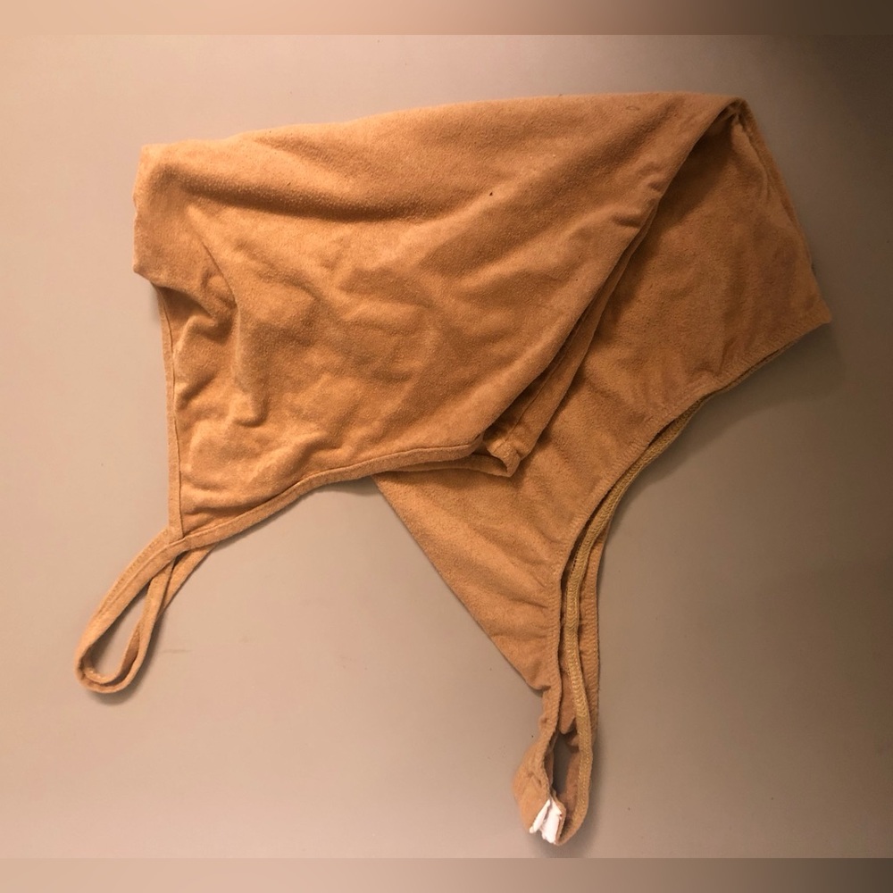 Faux-Suede Bodysuit